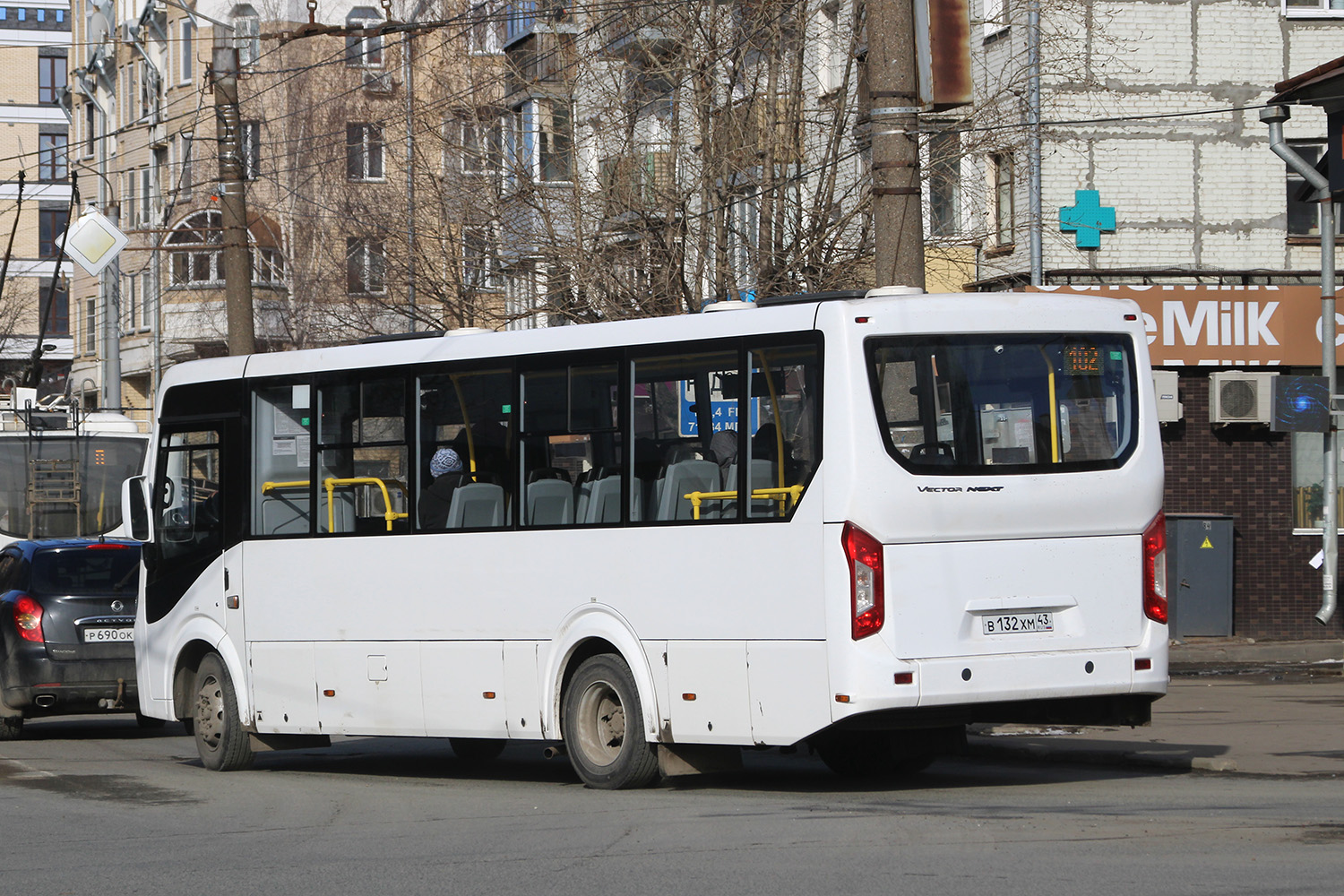 Кировская область, ПАЗ-320425-04 "Vector Next" № В 132 ХМ 43