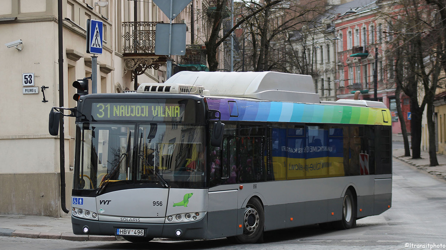 Литва, Solaris Urbino III 12 CNG № 956