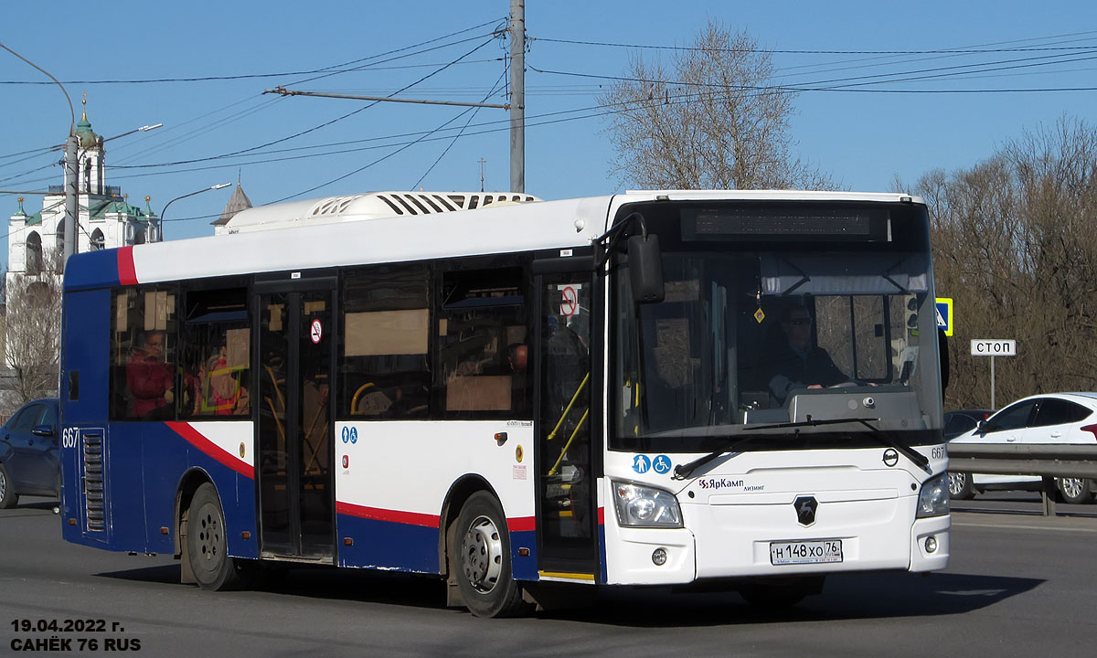 Ярославская область, ЛиАЗ-4292.60 (1-2-0) № 667