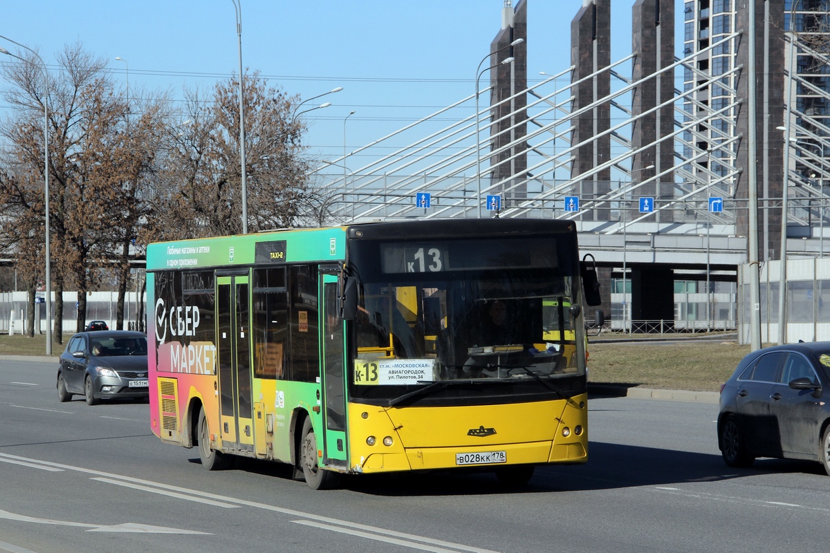 Санкт-Петербург, МАЗ-206.067 № В 028 КК 178