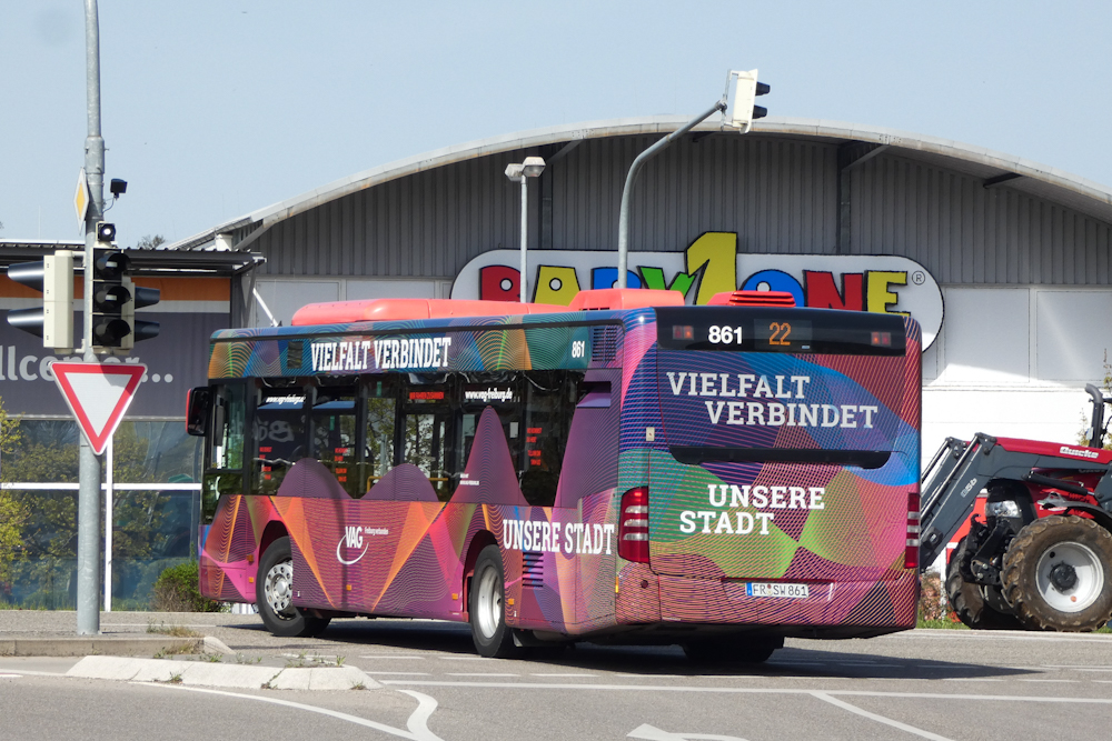 Баден-Вюртемберг, Mercedes-Benz O530 Citaro facelift № 861