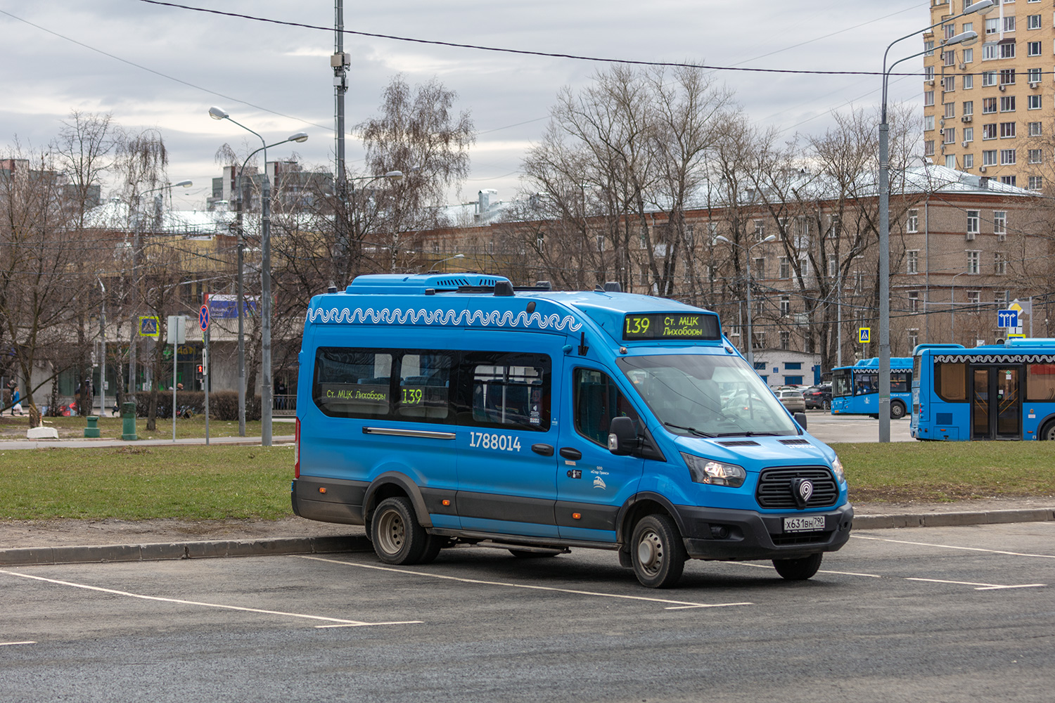 Москва, Нижегородец-222708 (Ford Transit FBD) № 1788014
