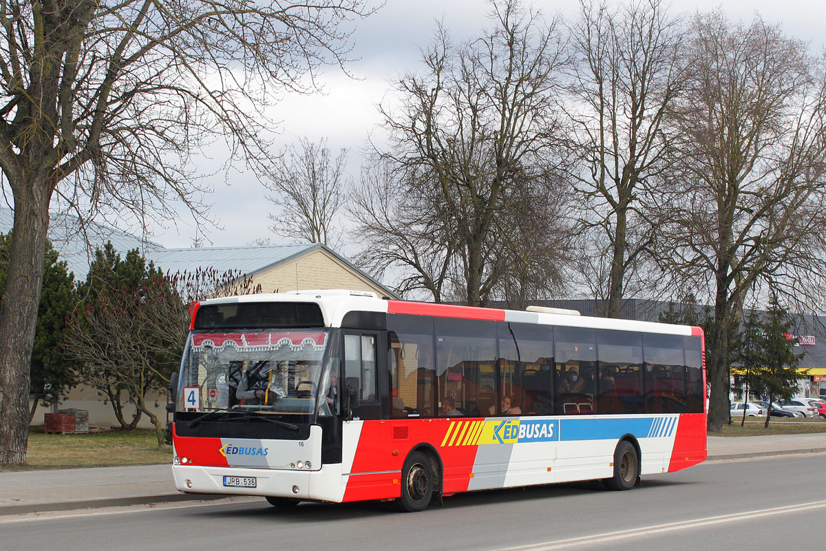 Литва, VDL Berkhof Ambassador 200 № 16