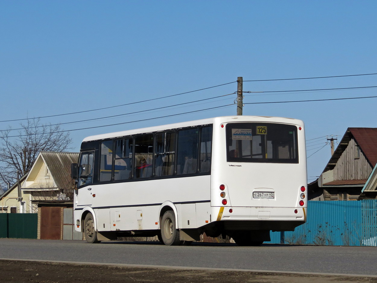 Кировская область, ПАЗ-320412-05 "Вектор" № С 267 УР 43