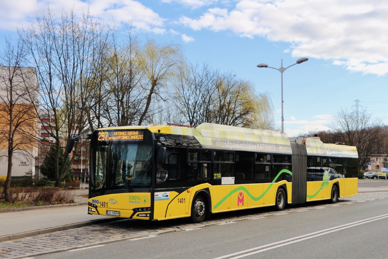 Польша, Solaris Urbino IV 18 electric № 1401