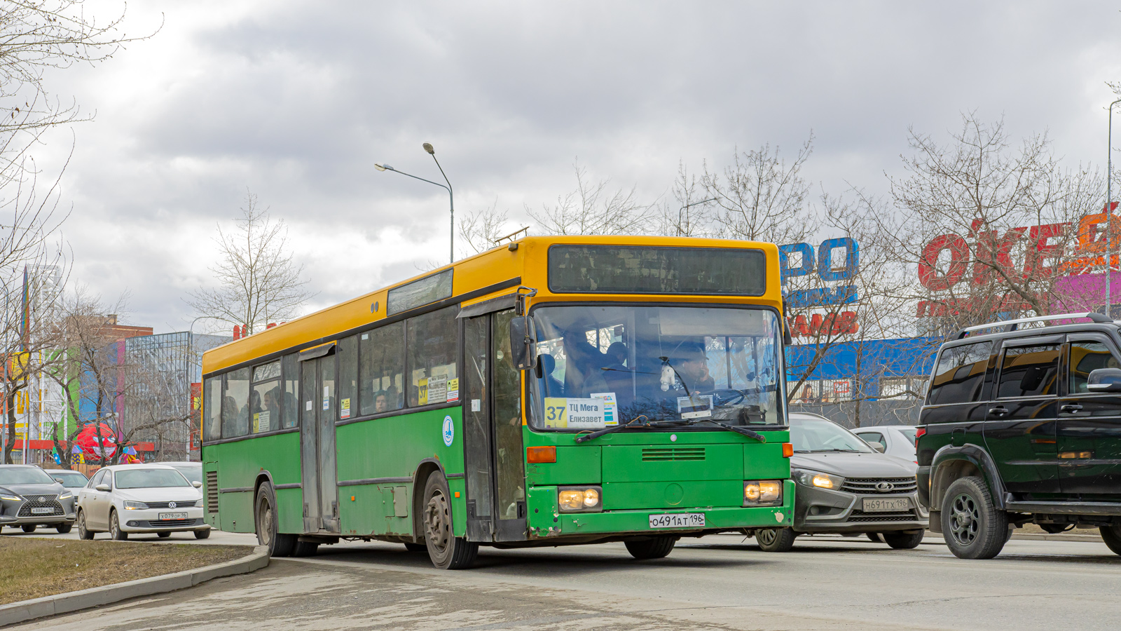 Свердловская область, Mercedes-Benz O405N № О 491 АТ 196