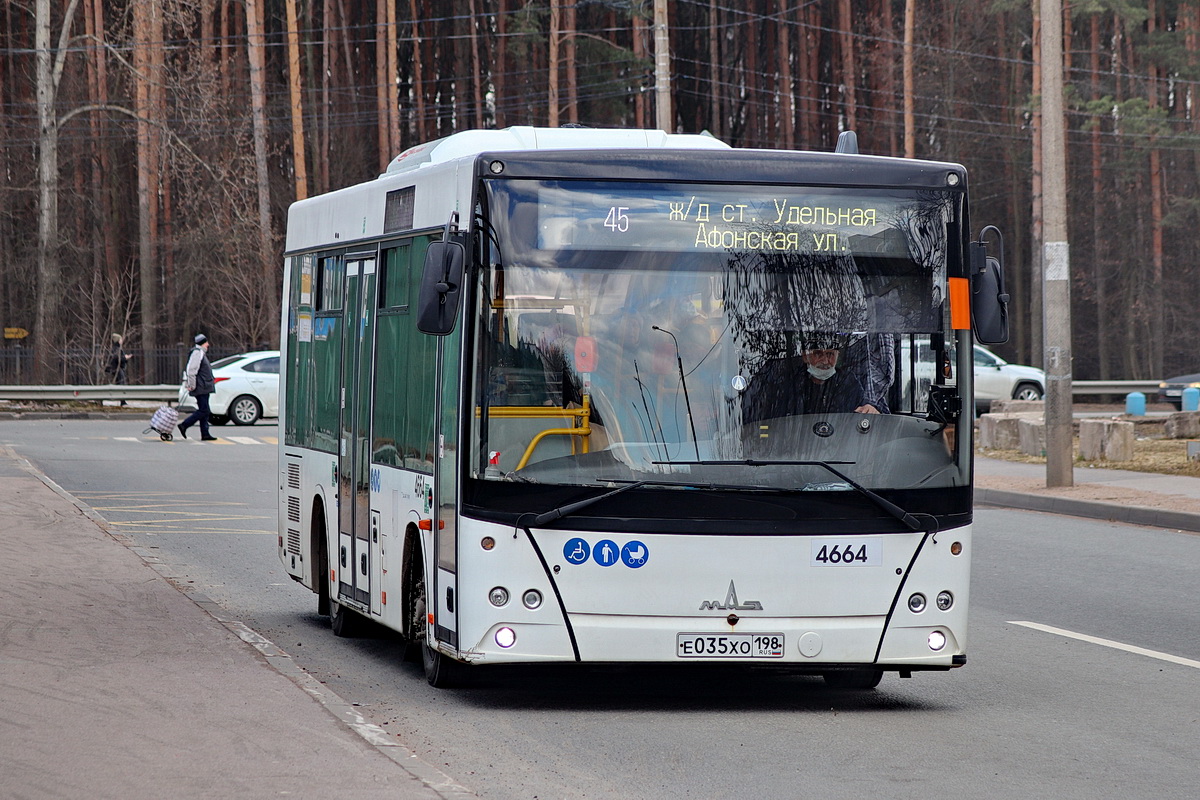 Санкт-Петербург, МАЗ-206.086 № 4664