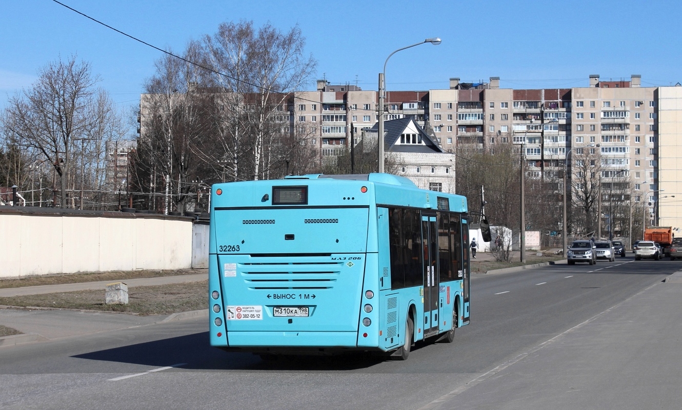 Санкт-Петербург, МАЗ-206.945 № 32263