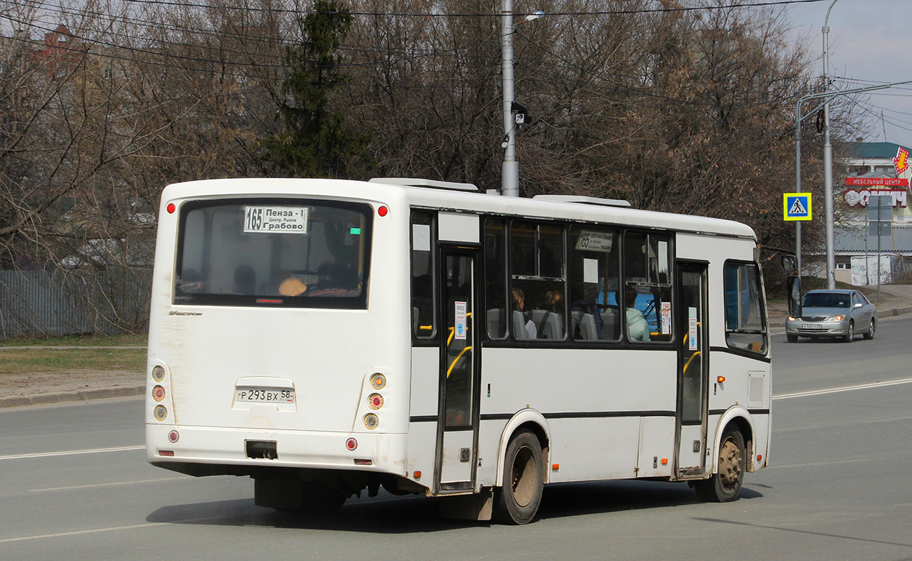 Пензенская область, ПАЗ-320412-04 "Вектор" № Р 293 ВХ 58