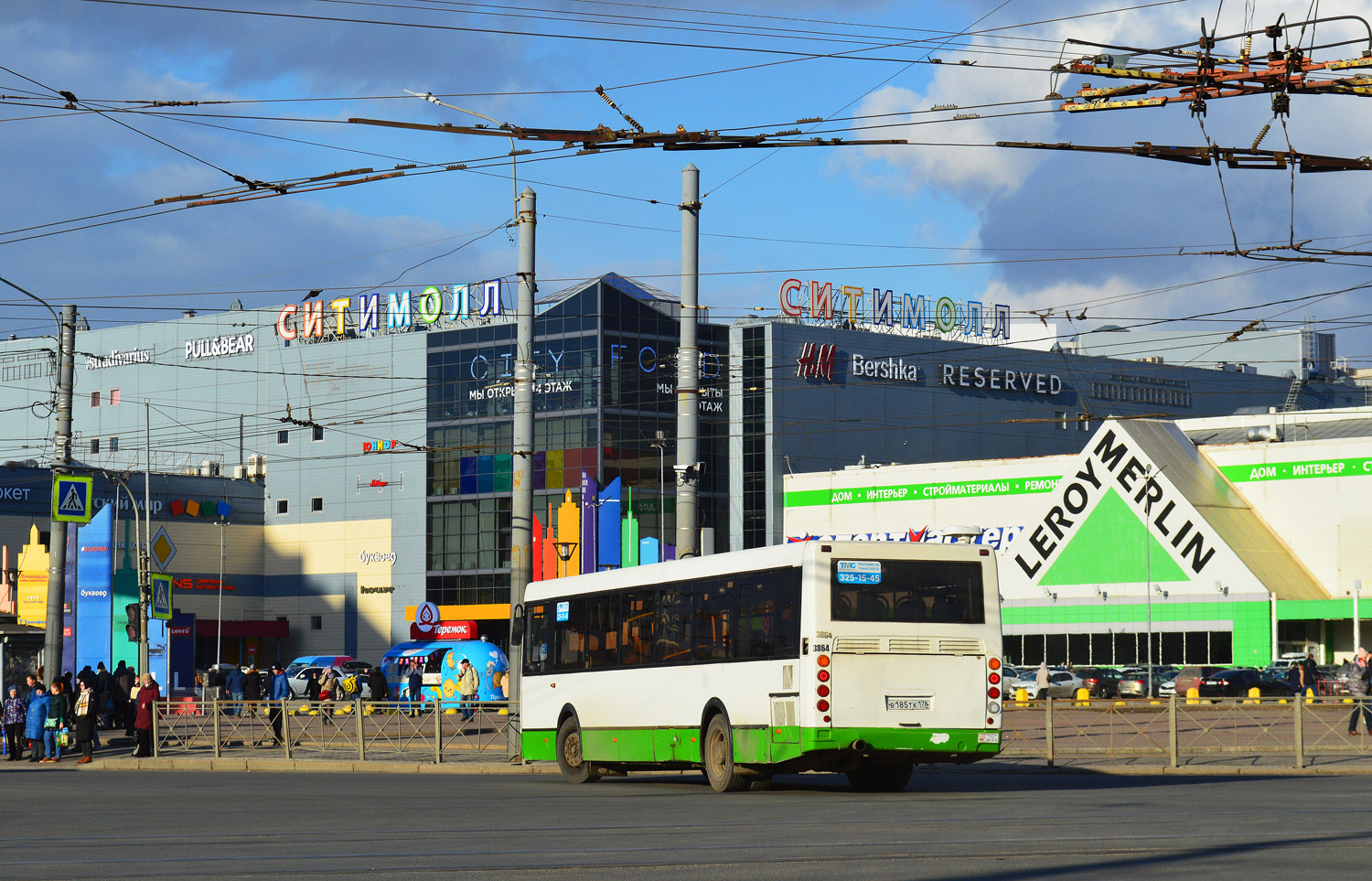 Sankt Petersburg, LiAZ-5293.60 Nr 3864