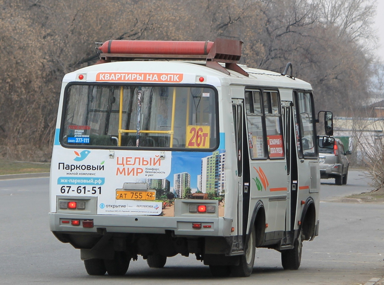 Кемеровская область - Кузбасс, ПАЗ-32054 № 755