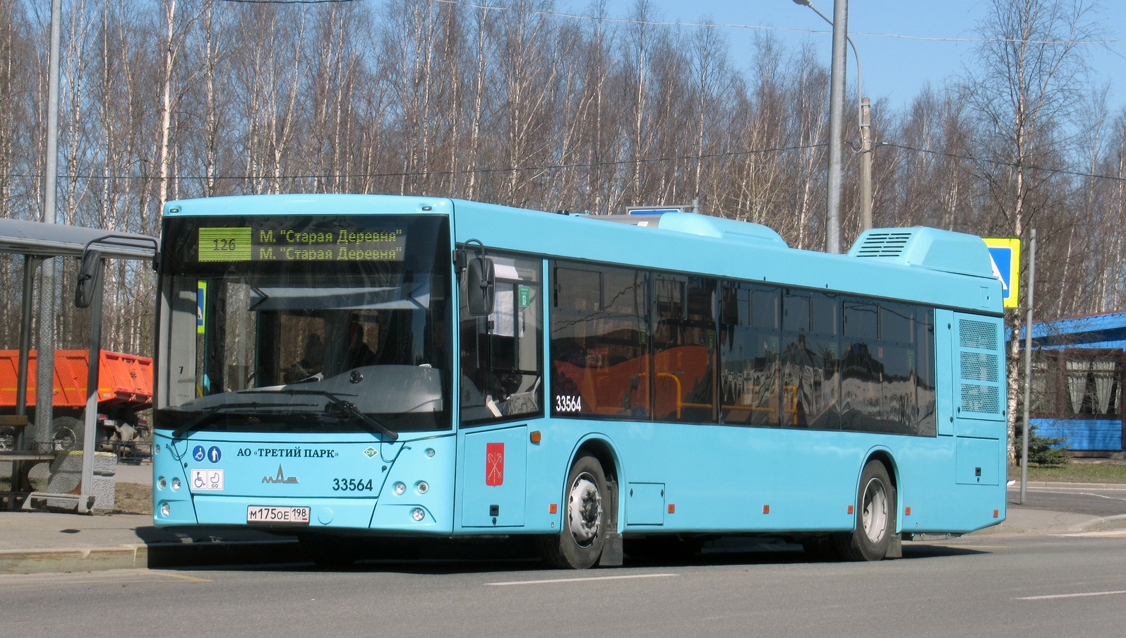 Санкт-Петербург, МАЗ-203.C45 № 33564