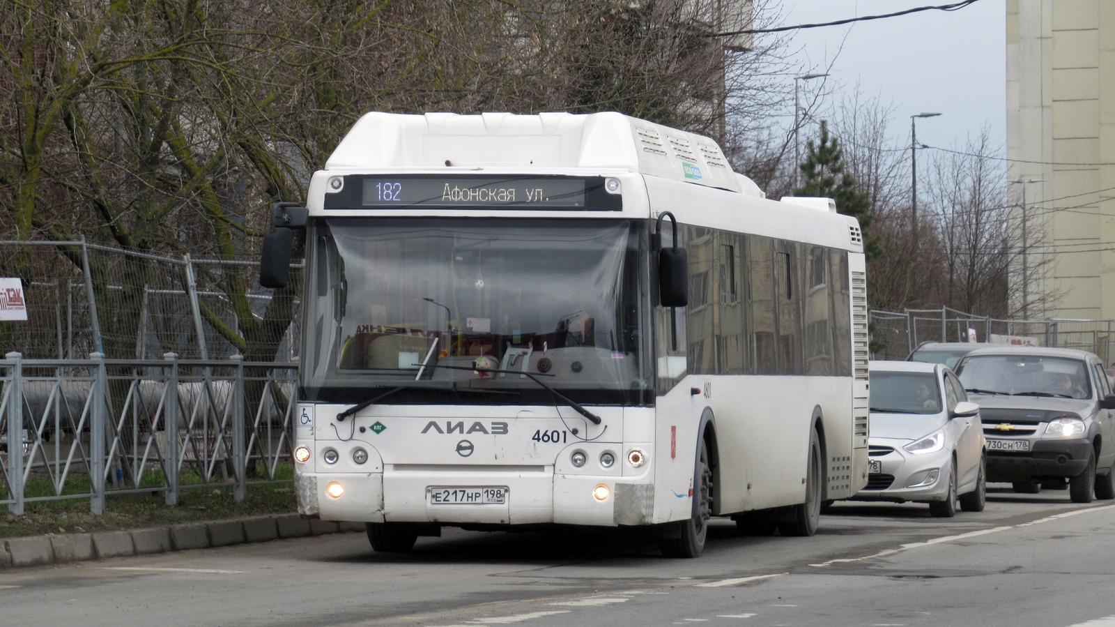 Санкт-Петербург, ЛиАЗ-5292.67 (CNG) № 4601