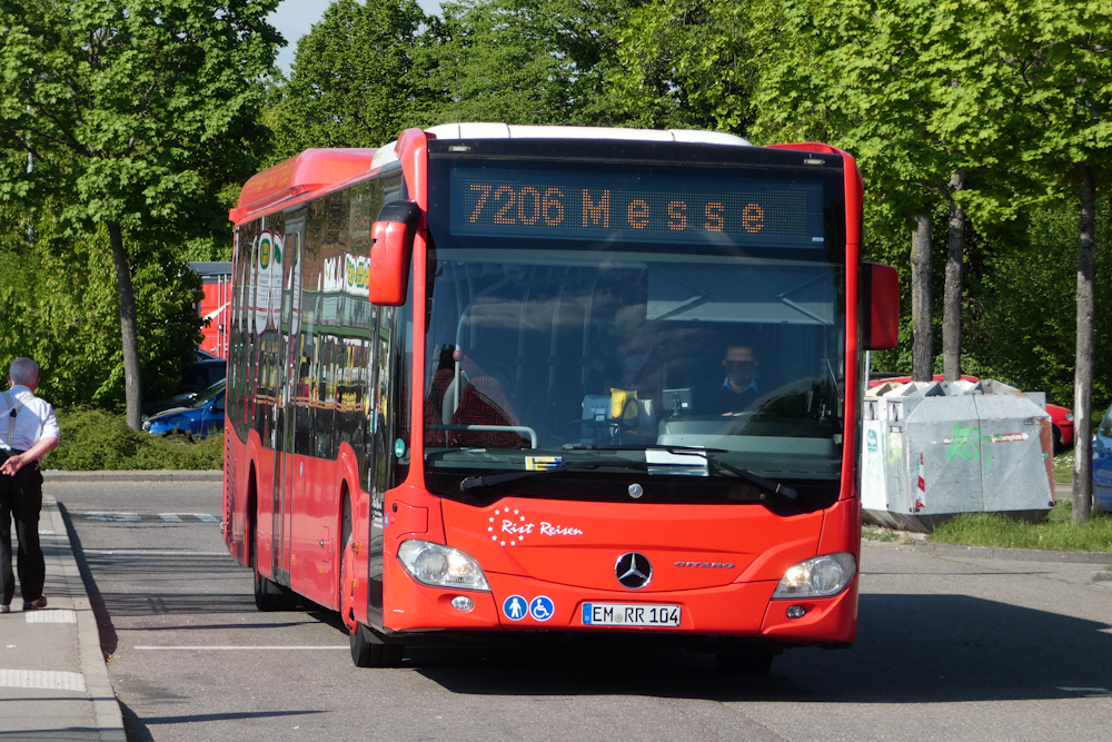 Баден-Вюртемберг, Mercedes-Benz Citaro C2 LE MÜ № EM-RR 104