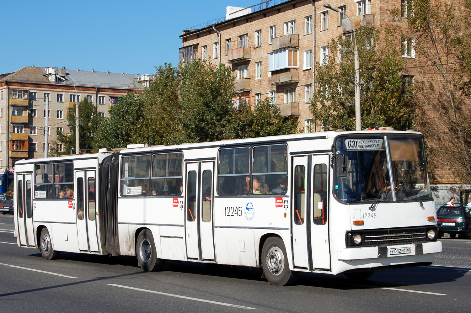 Moscow, Ikarus 280.33A # 12245