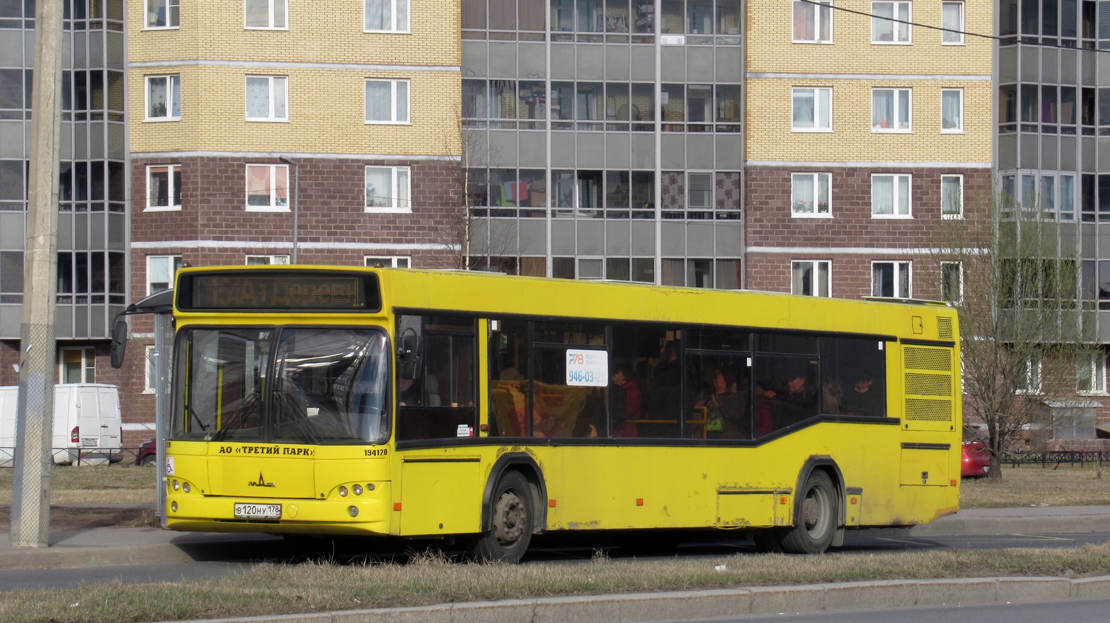 Санкт-Петербург, МАЗ-103.468 № В 120 НУ 178