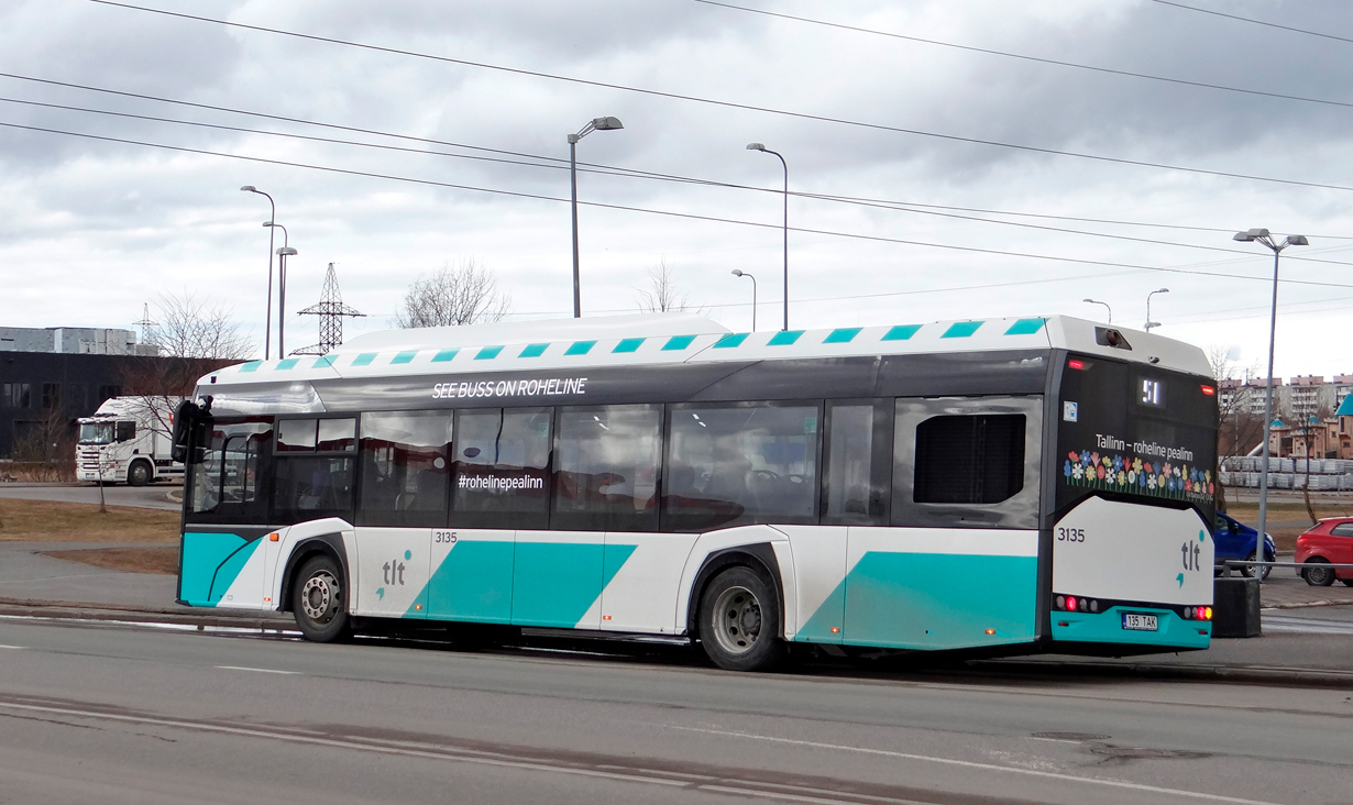 Эстония, Solaris Urbino IV 12 CNG № 3135