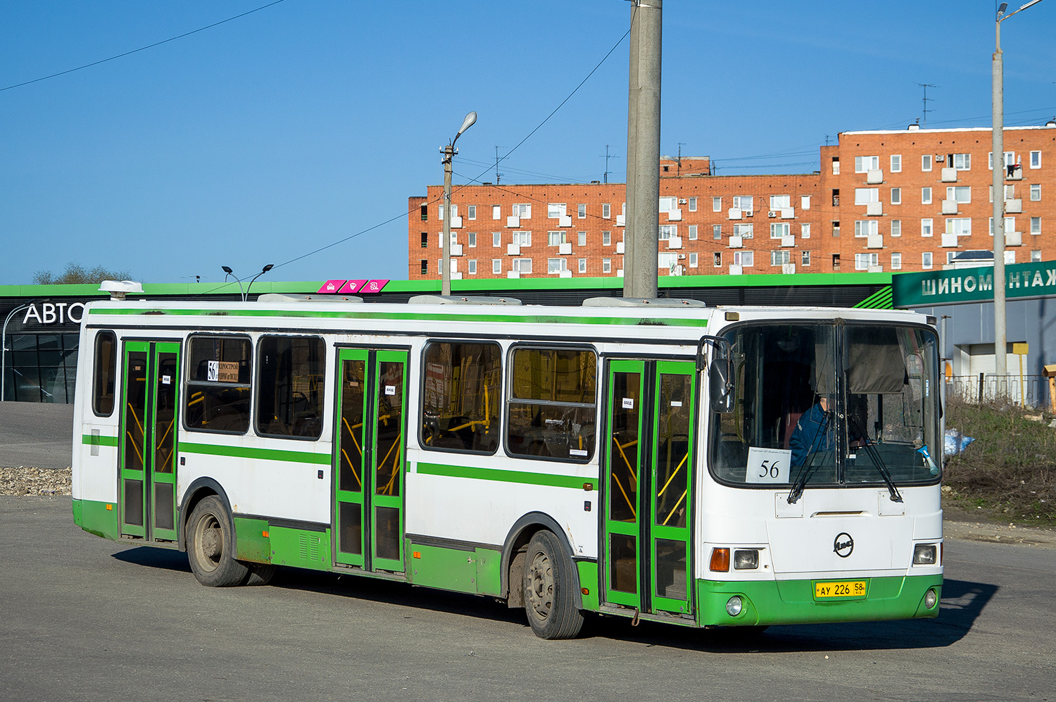 Пензенская область, ЛиАЗ-5256.53 № АУ 226 58