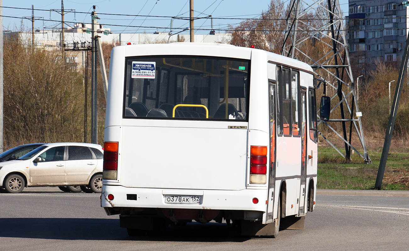 Пензенская область, ПАЗ-320302-08 № О 378 АК 152