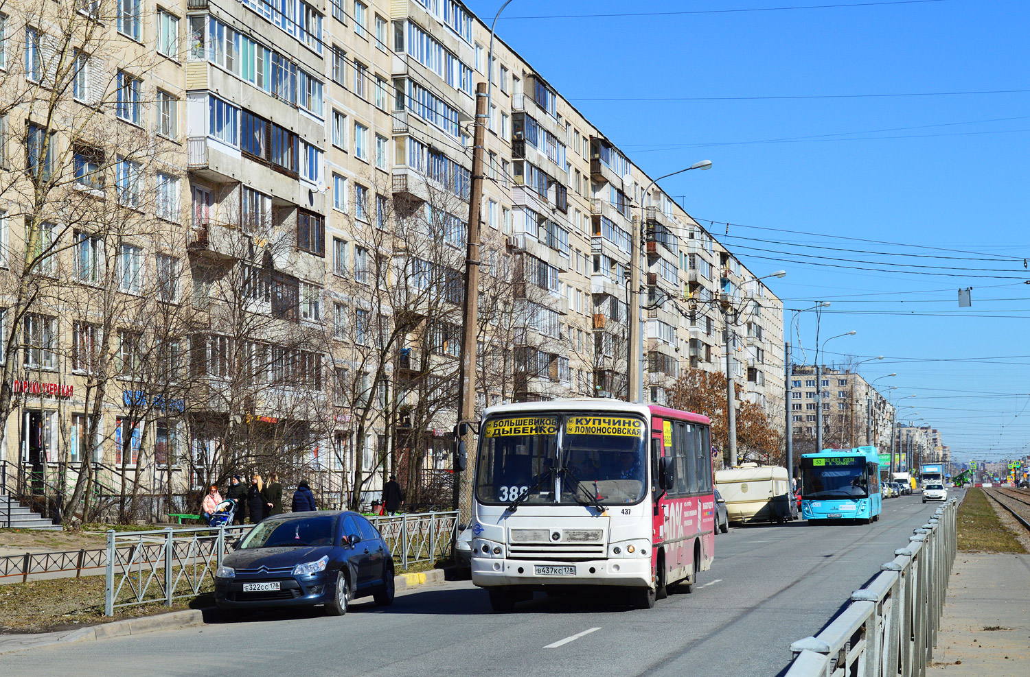 Санкт-Петербург, ПАЗ-320402-05 № 437