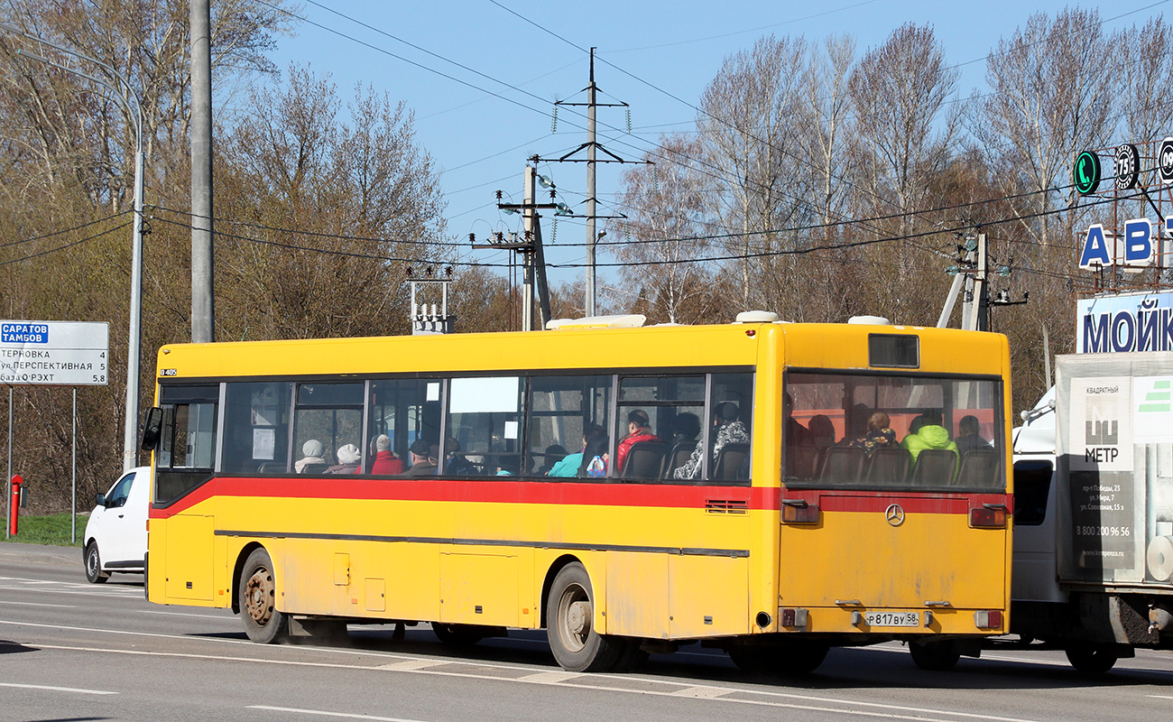 Пензенская область, Mercedes-Benz O405 № Р 817 ВУ 58