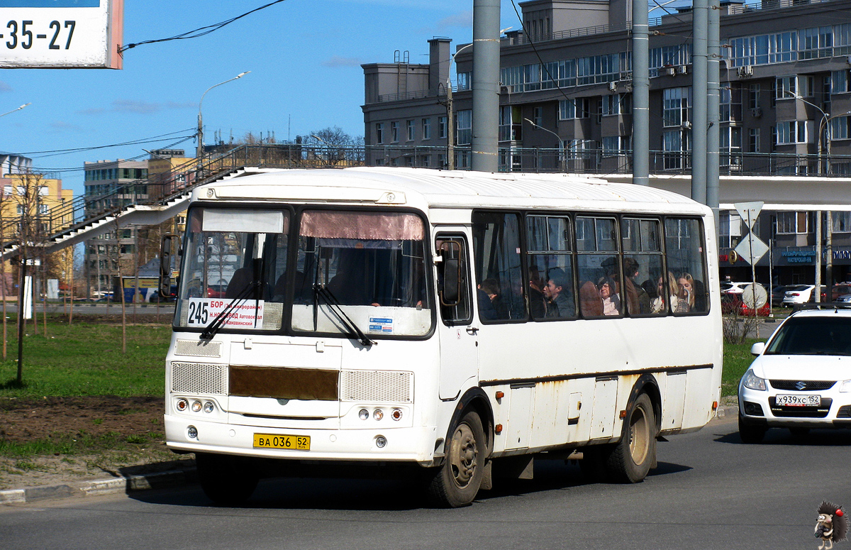 Нижегородская область, ПАЗ-4234-04 № ВА 036 52