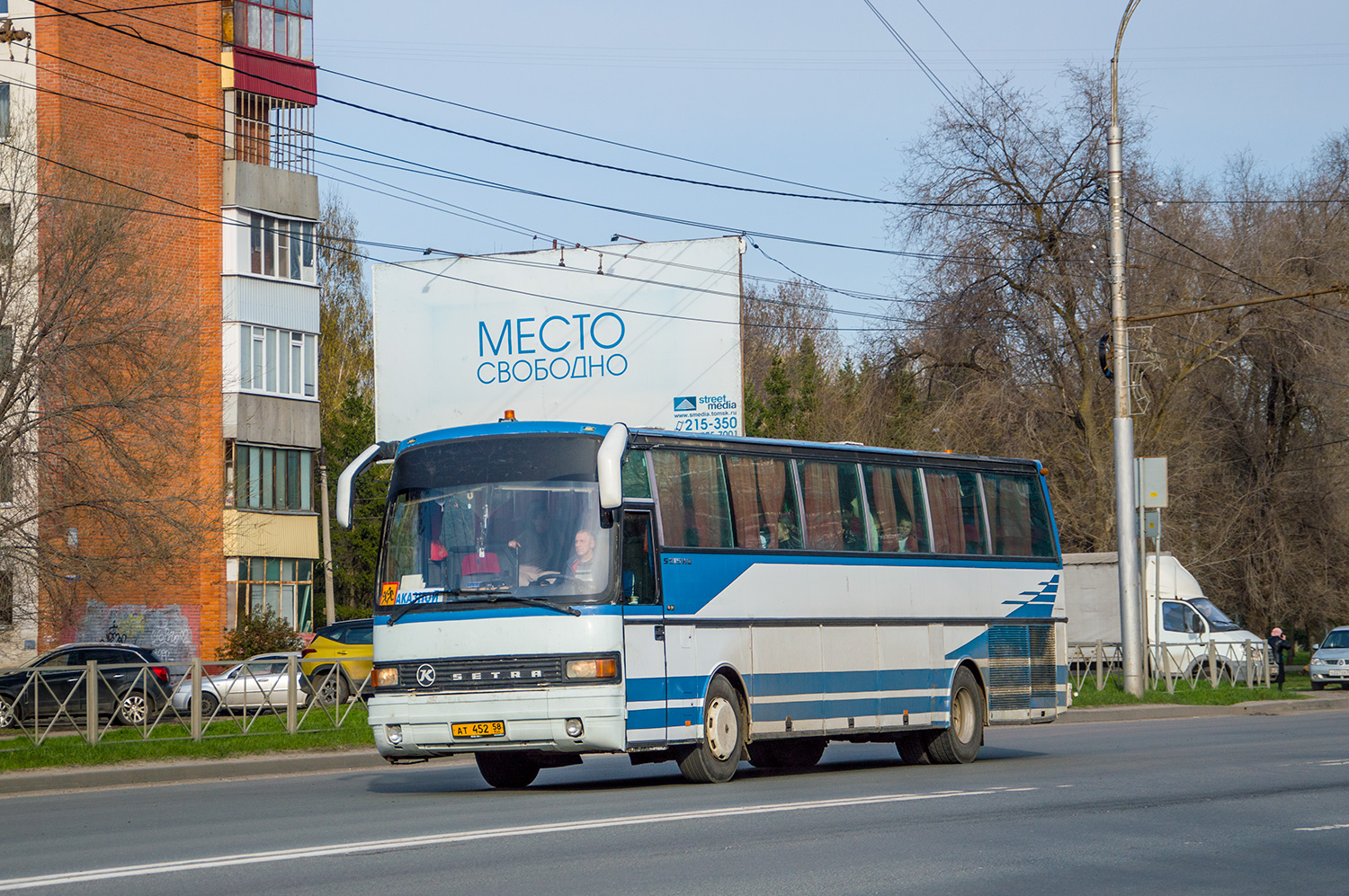 Пензенская область, Setra S215HD № АТ 452 58