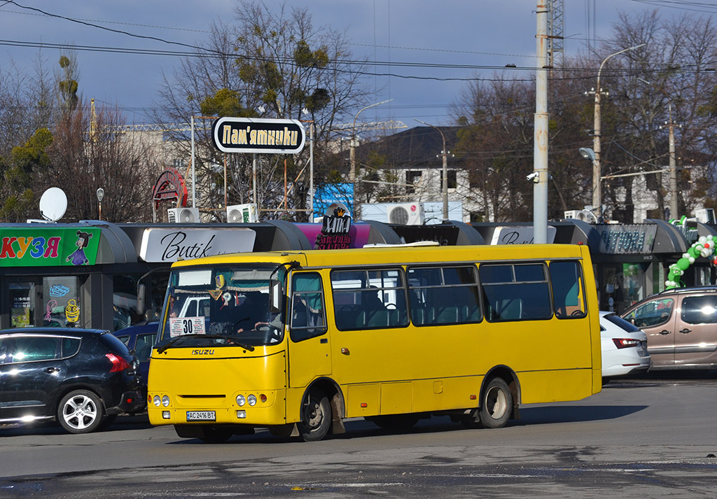 Волынская область, Богдан А092 (Y99-C39) № AC 2416 BT