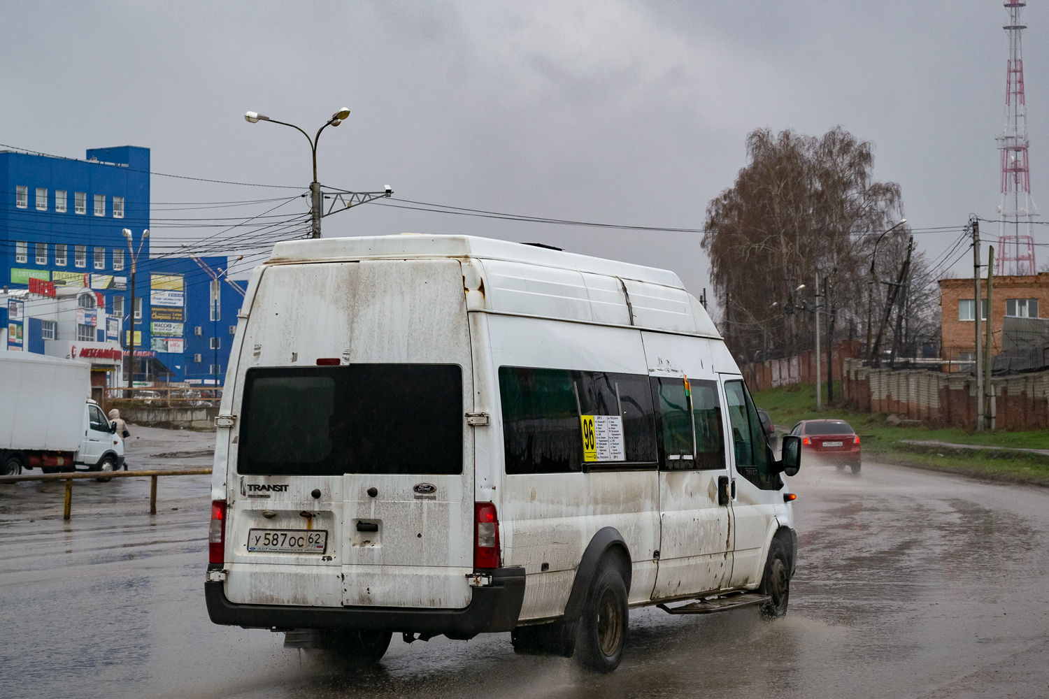 Рязанская область, Нижегородец-222708  (Ford Transit) № У 587 ОС 62