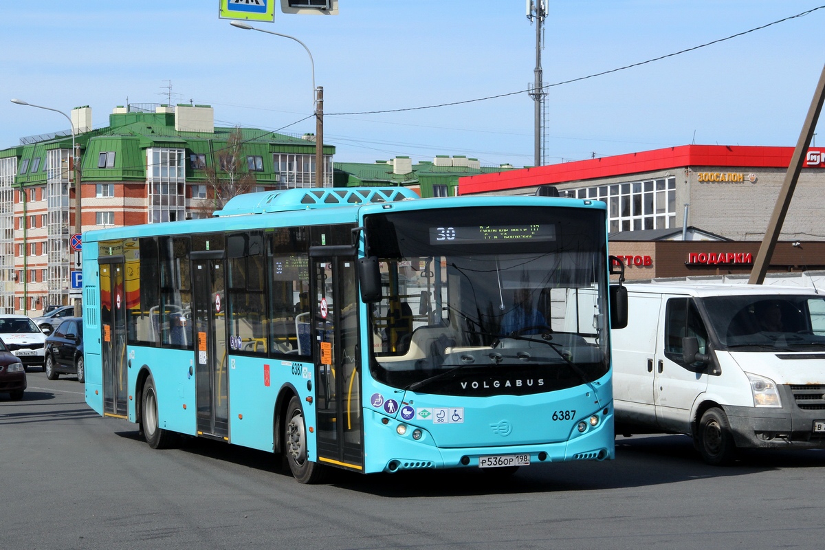 Санкт-Петербург, Volgabus-5270.G4 (LNG) № 6387