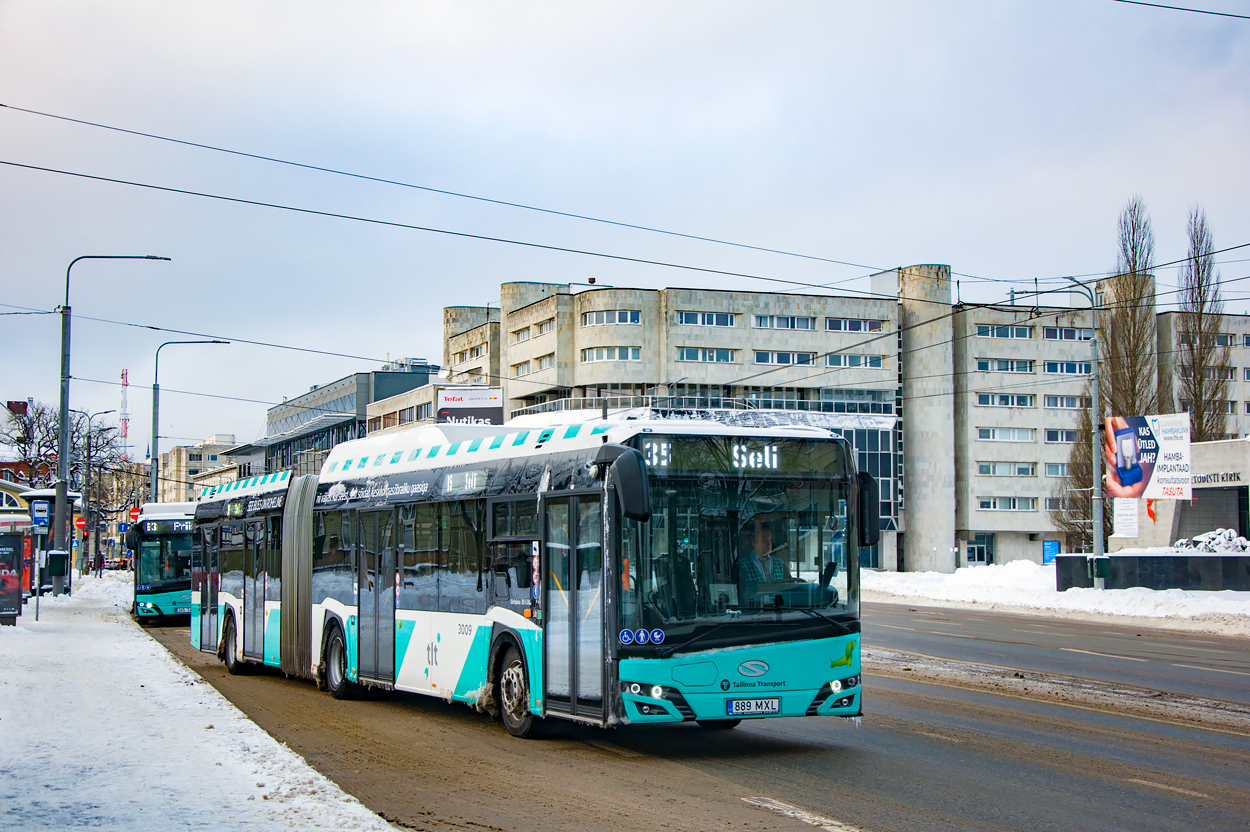 Эстония, Solaris Urbino IV 18 CNG № 3009