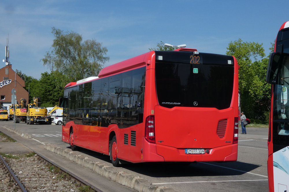 Baden-Württemberg, Mercedes-Benz Citaro C2 LE MÜ Nr EM-RR 104