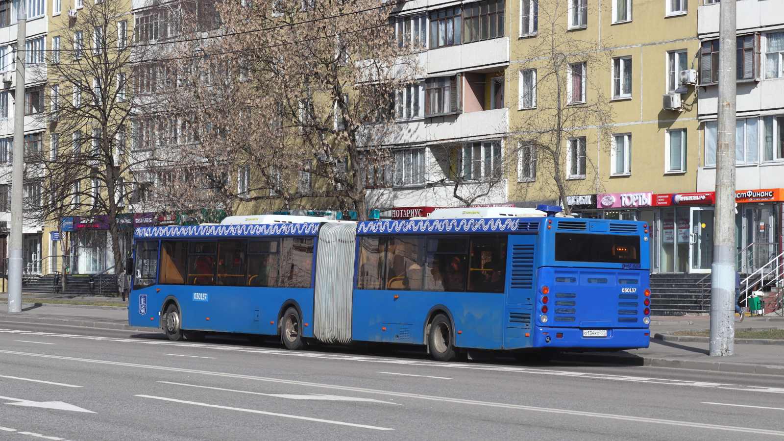 Москва, ЛиАЗ-6213.22 № 030137