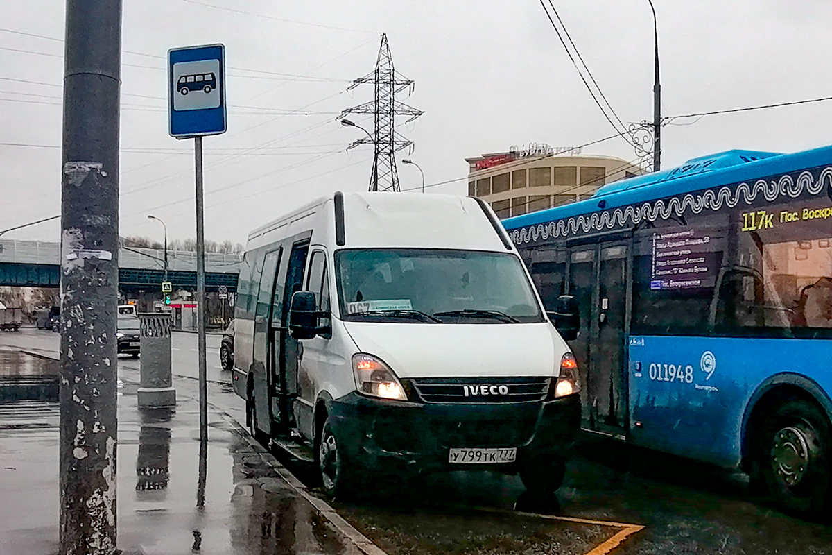 Москва, Нижегородец-2227UT (IVECO Daily) № У 799 ТК 777