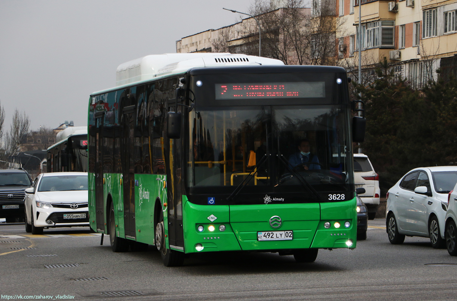 Алматы, Golden Dragon XML6125CN (Hyundai Trans Auto) № 3628