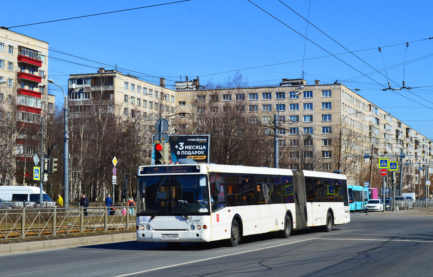 Санкт-Петербург, ЛиАЗ-6213.20 № 7295