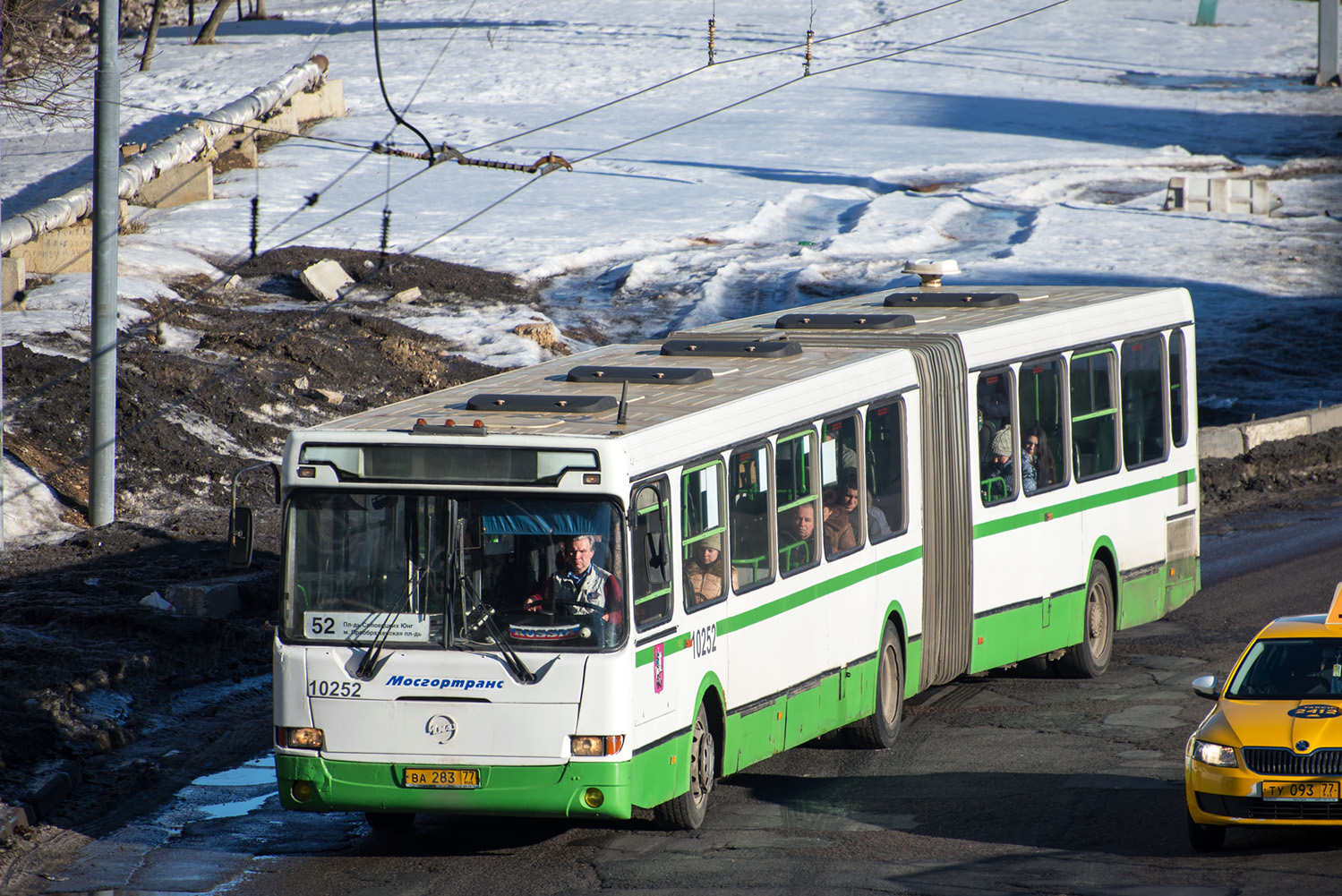 Москва, ЛиАЗ-6212.01 № 10252