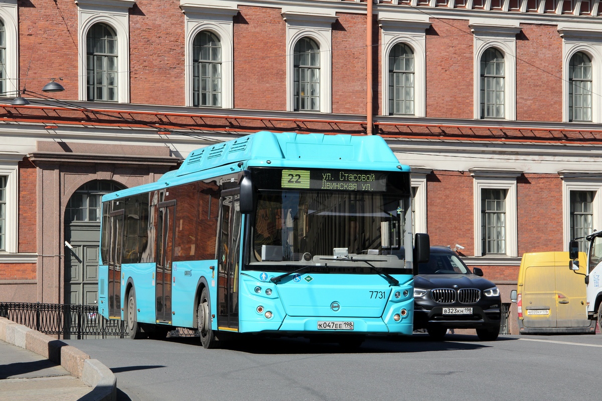 Санкт-Петербург, ЛиАЗ-5292.67 (CNG) № 7731