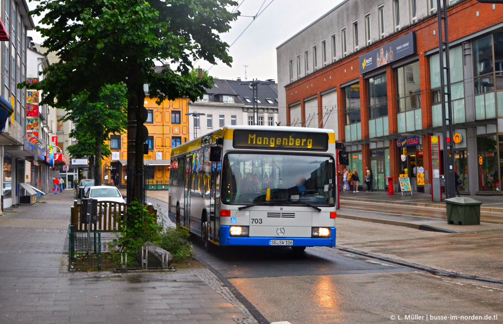 Северный Рейн-Вестфалия, Mercedes-Benz O405N2 № 703