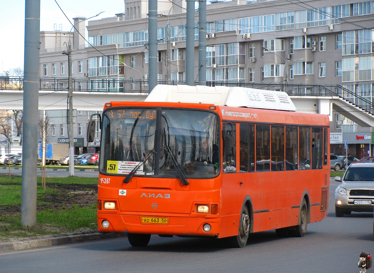 Нижегородская область, ЛиАЗ-5256.57 № 15267