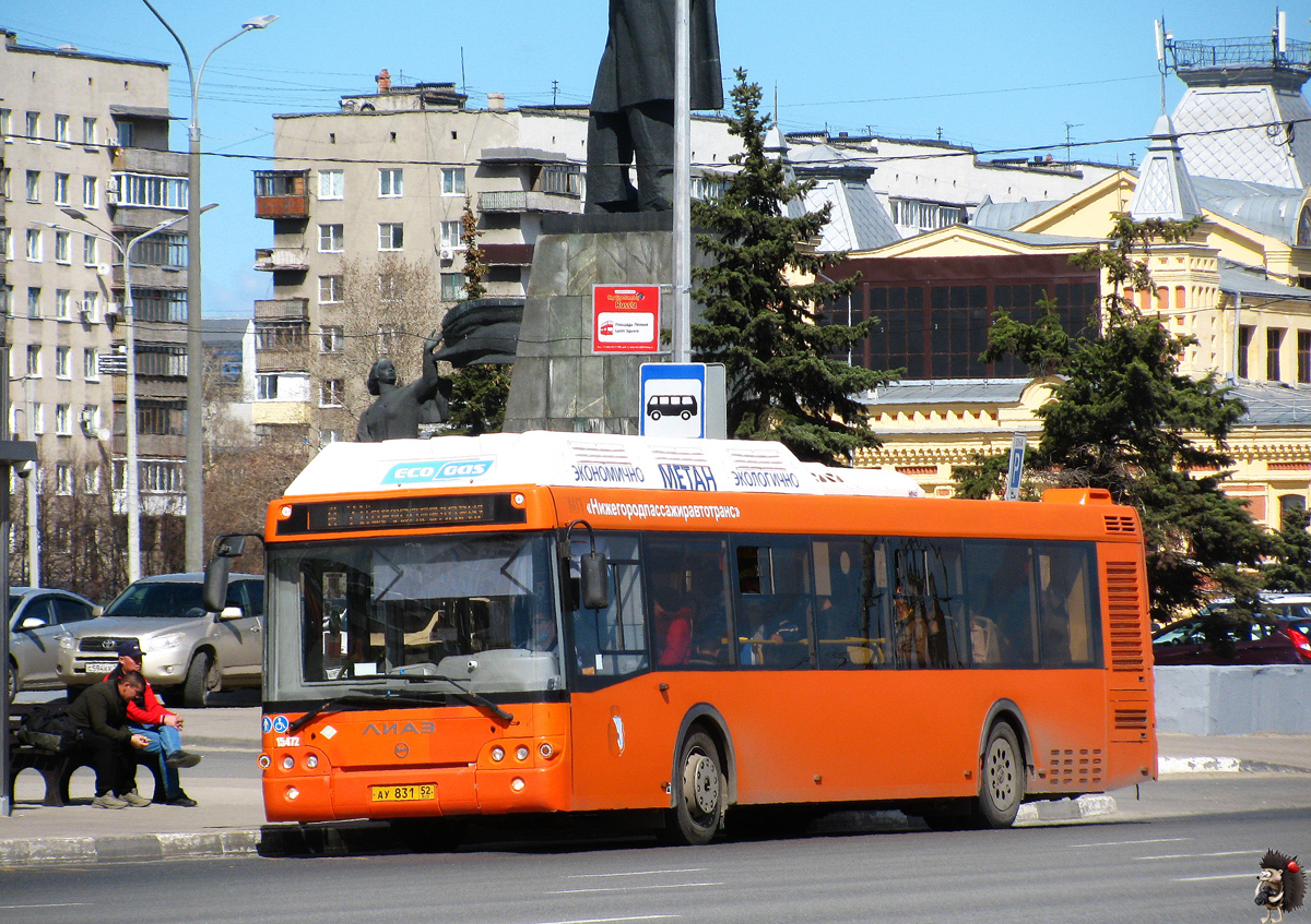 Нижегородская область, ЛиАЗ-5292.67 (CNG) № 15472