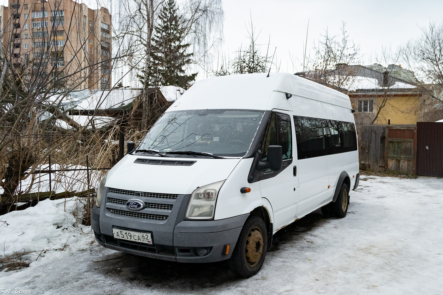 Рязанская область, Нижегородец-222709  (Ford Transit) № А 519 СА 62