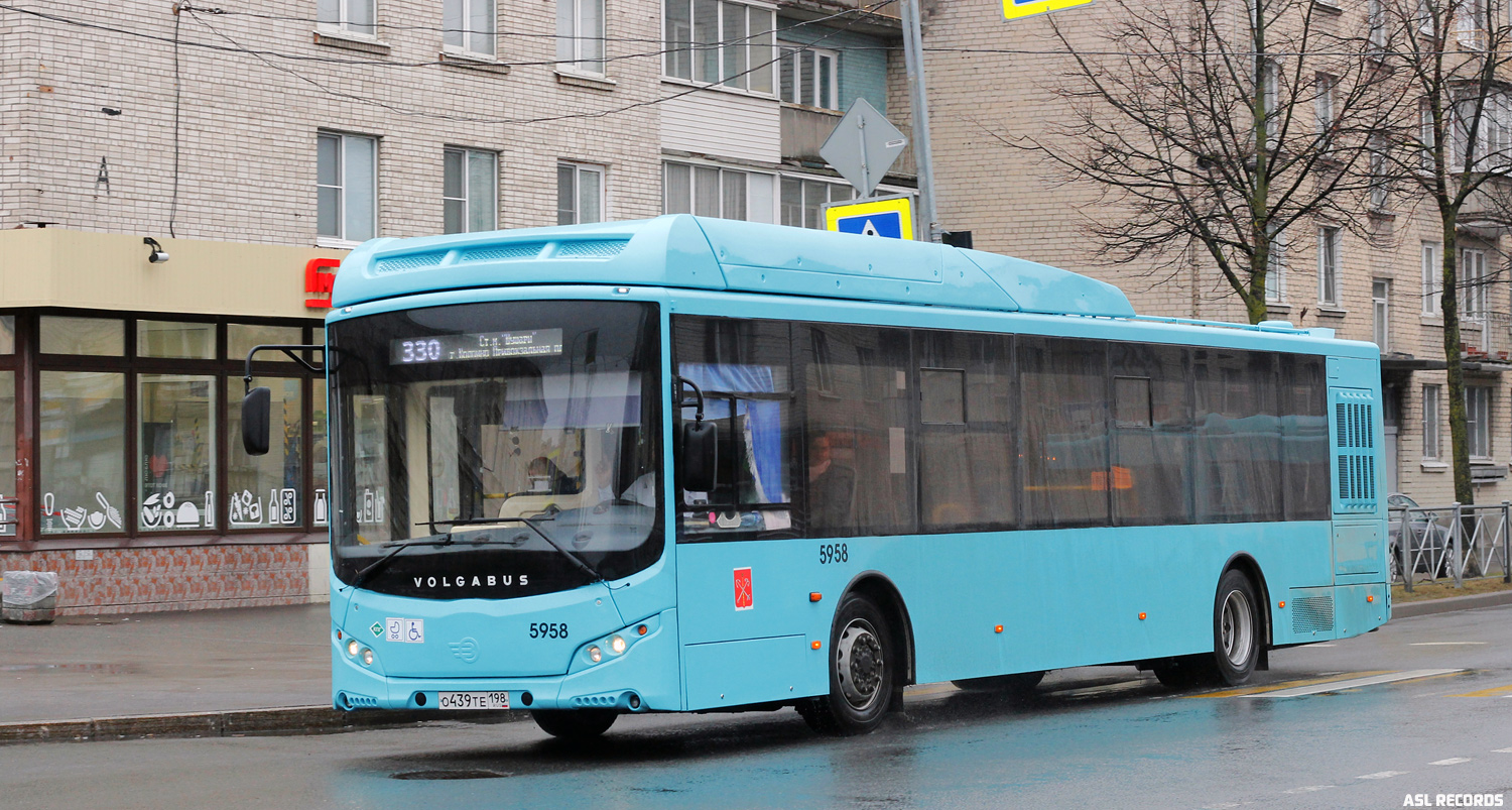 Санкт-Петербург, Volgabus-5270.G2 (CNG) № 5958