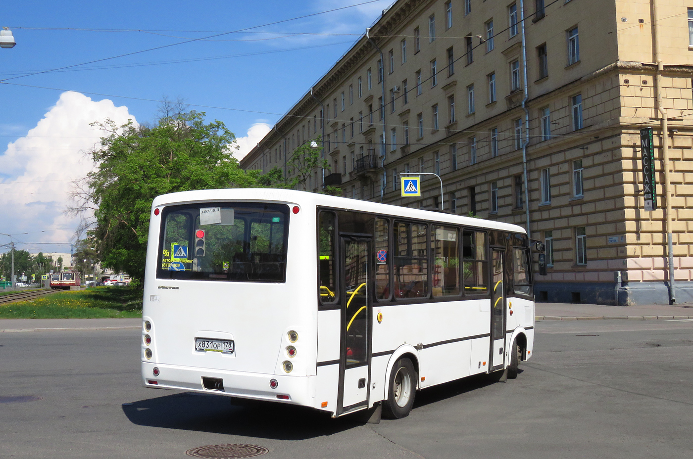 Санкт-Петербург, ПАЗ-320412-05 "Вектор" № Х 831 ОР 178