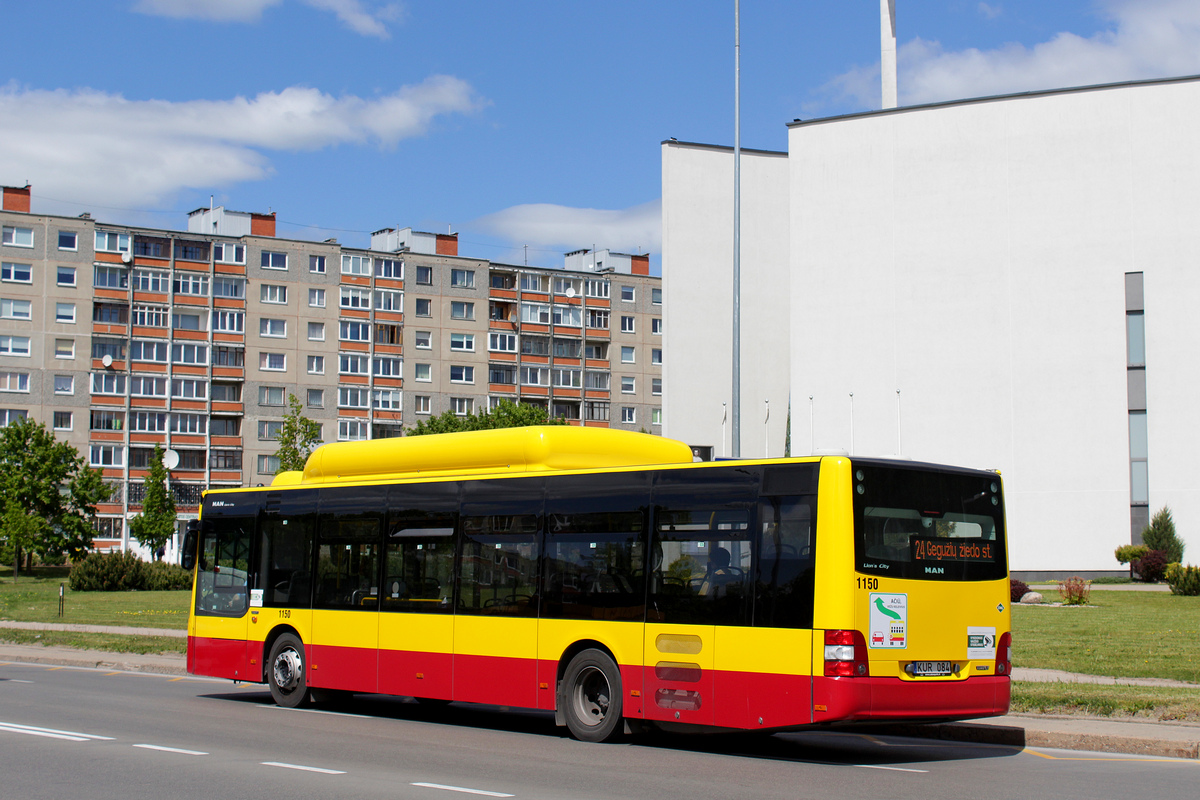 Литва, MAN A21 Lion's City NL273 CNG № 1150