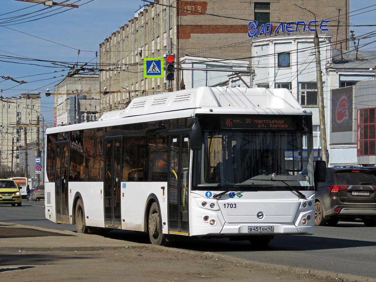 Кировская область, ЛиАЗ-5292.67 (CNG) № х703