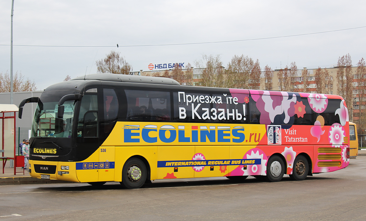 Санкт-Петербург, MAN R08 Lion's Coach L RHC444 L № 536