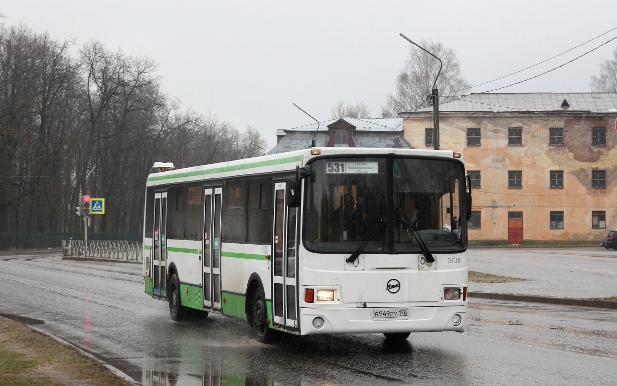 Ленинградская область, ЛиАЗ-5256.60 № 3730