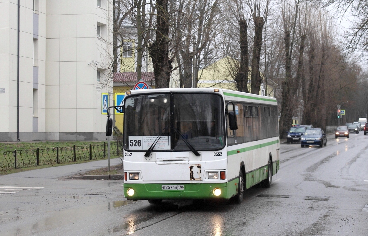 Ленинградская область, ЛиАЗ-5293.53 № 3552