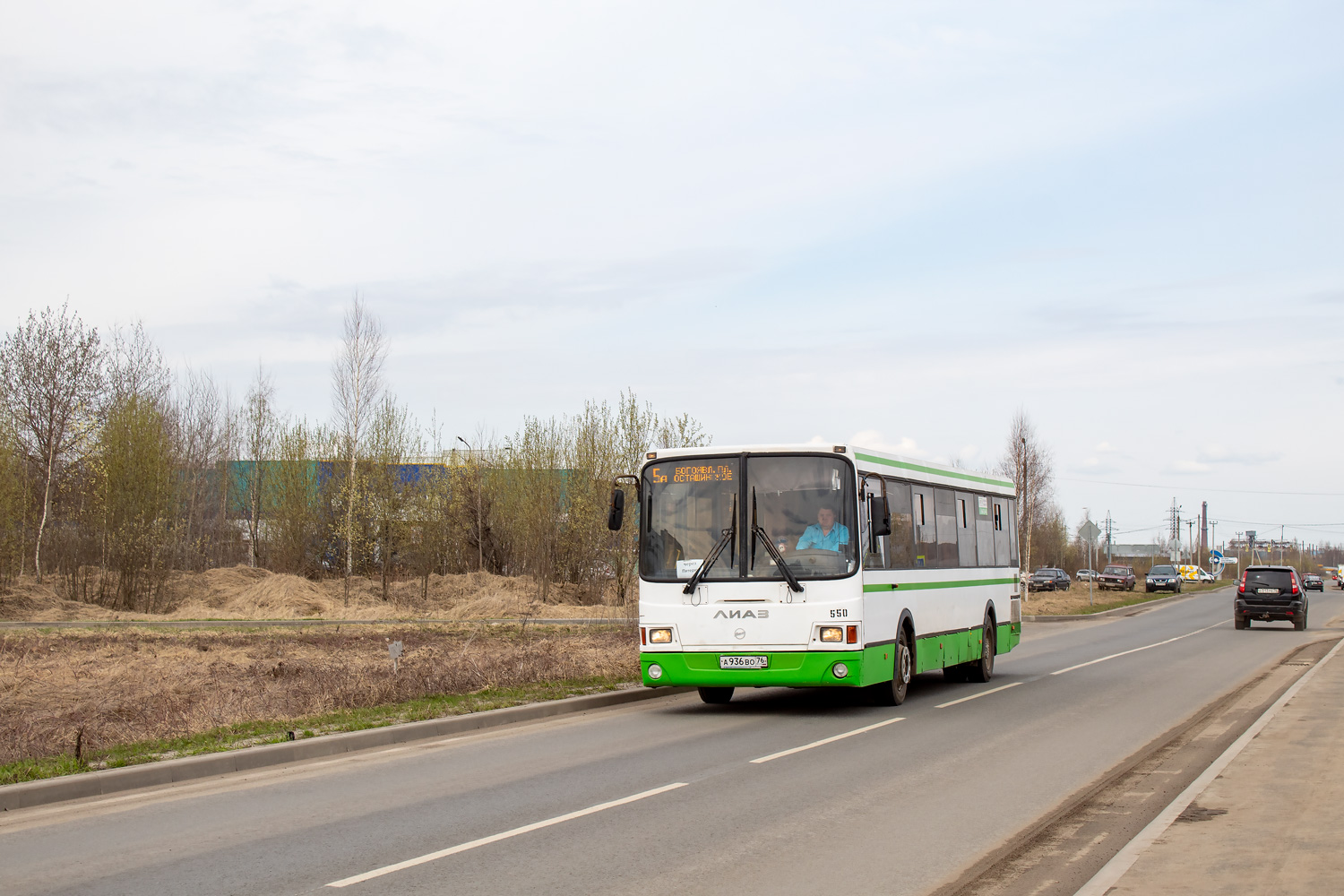 Yaroslavl region, LiAZ-5256.60 Nr. 550